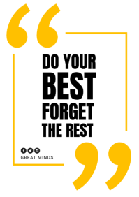 Quote Design Template A5