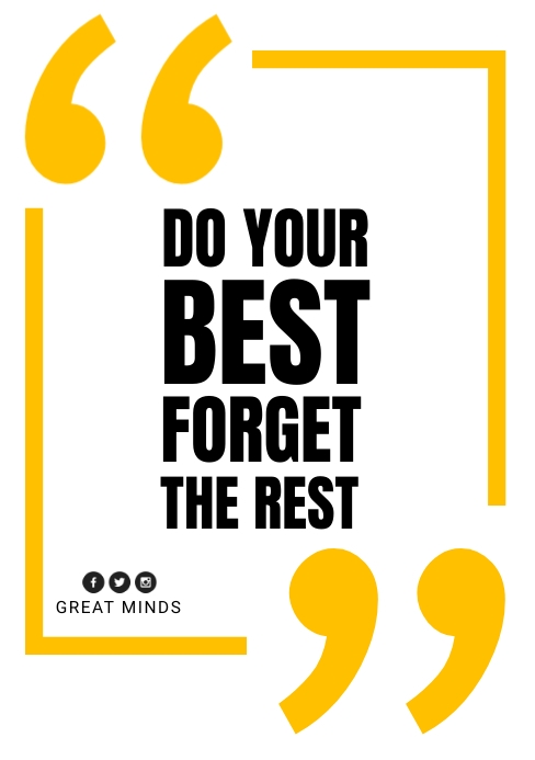 Quote Poster Template PosterMyWall