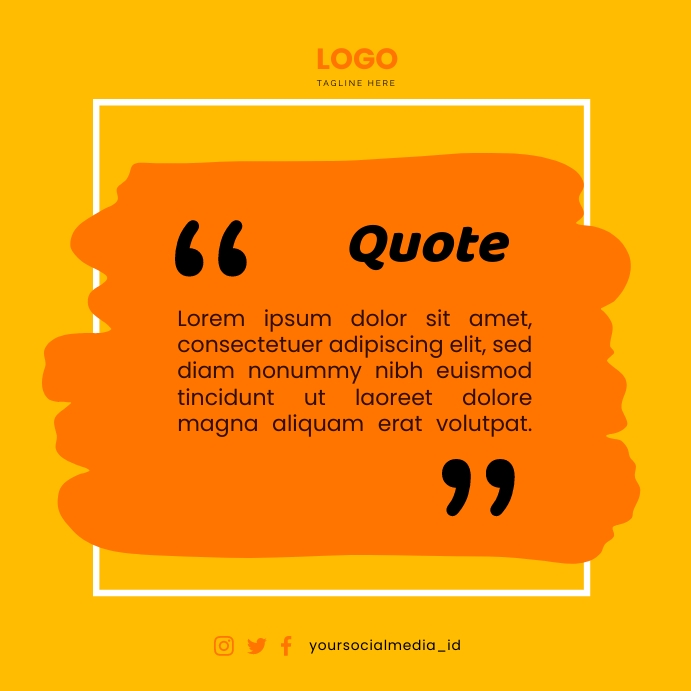 Copy of Quote Template | PosterMyWall