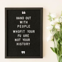 Quote template Instagram Plasing