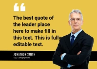 Quotes Banner Design Template Kartu Pos
