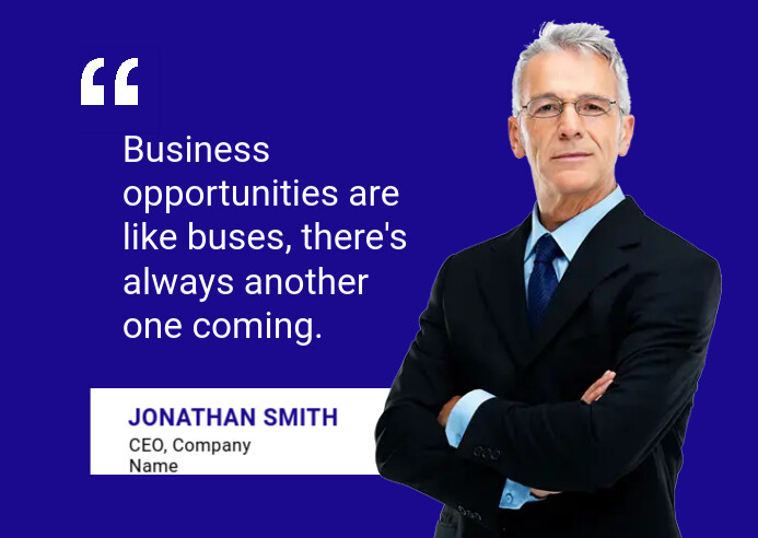 Ceo Quotes Layout Design Copy of Quotes Design | PosterMyWall