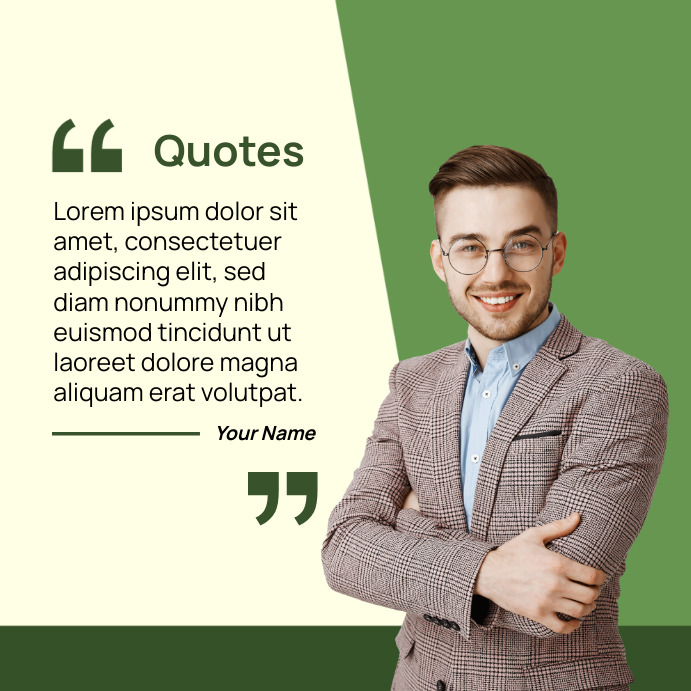 Copy of Quotes Poster Template | PosterMyWall