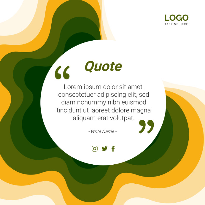 Quotes Template | PosterMyWall