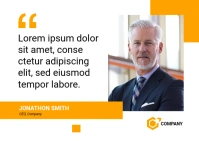 Quotes Template Postkarte