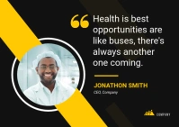 Quotes Template ไปรษณียบัตร