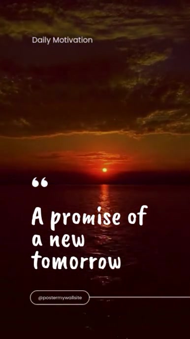 quotes video Template | PosterMyWall