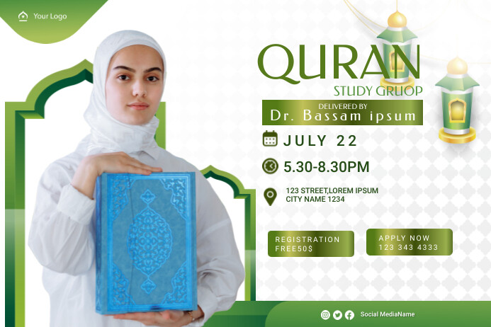 Copy of Quran Ads | PosterMyWall