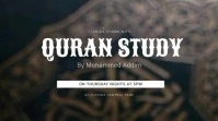 Quran Study Digital Display Template template