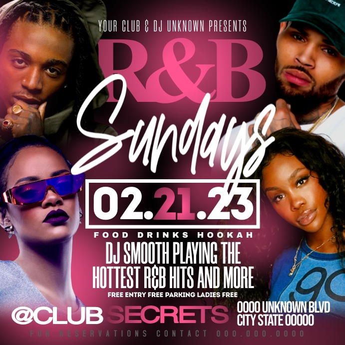 R&B Template | PosterMyWall