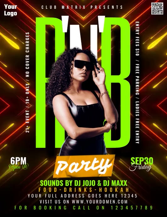 Copy of R&B PARTY | PosterMyWall