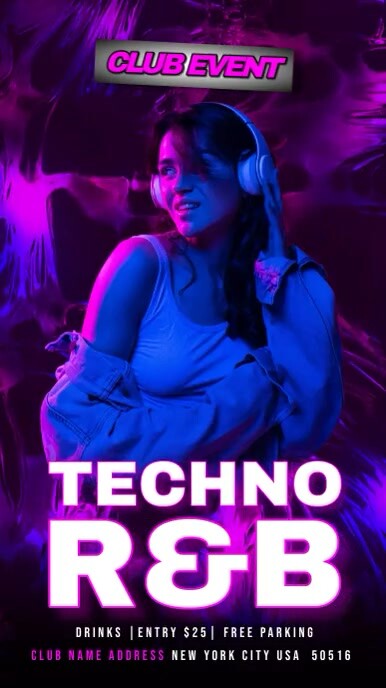 Plantilla de R&B Party | PosterMyWall