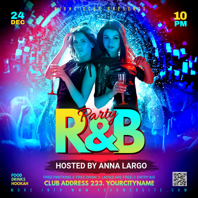 Copy of R&B PARTY | PosterMyWall