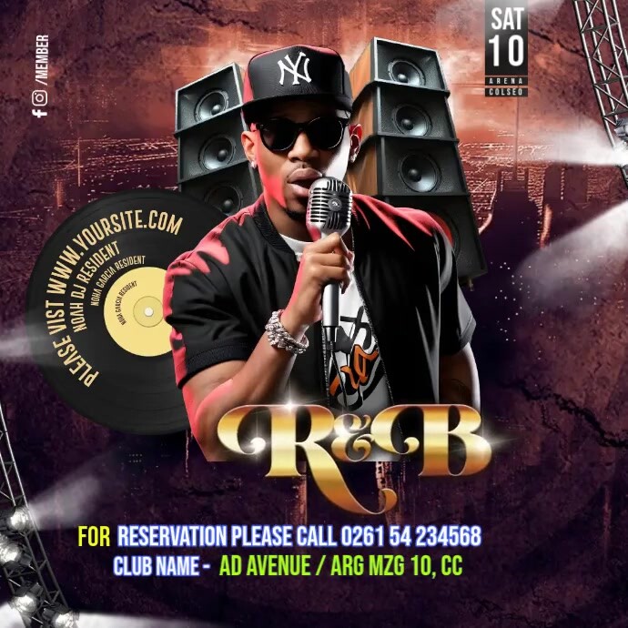 R & B Concert | PosterMyWall