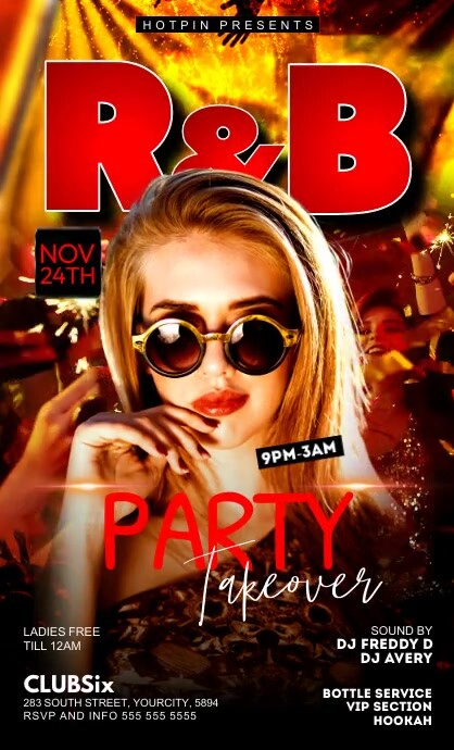 Copy of R & B PARTY | PosterMyWall