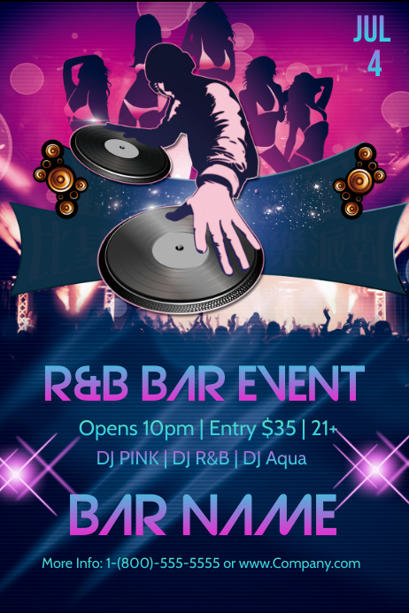R And B Concert Posters