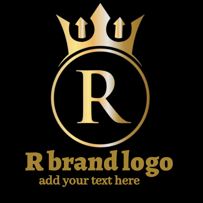 R brand logo Templat | PosterMyWall