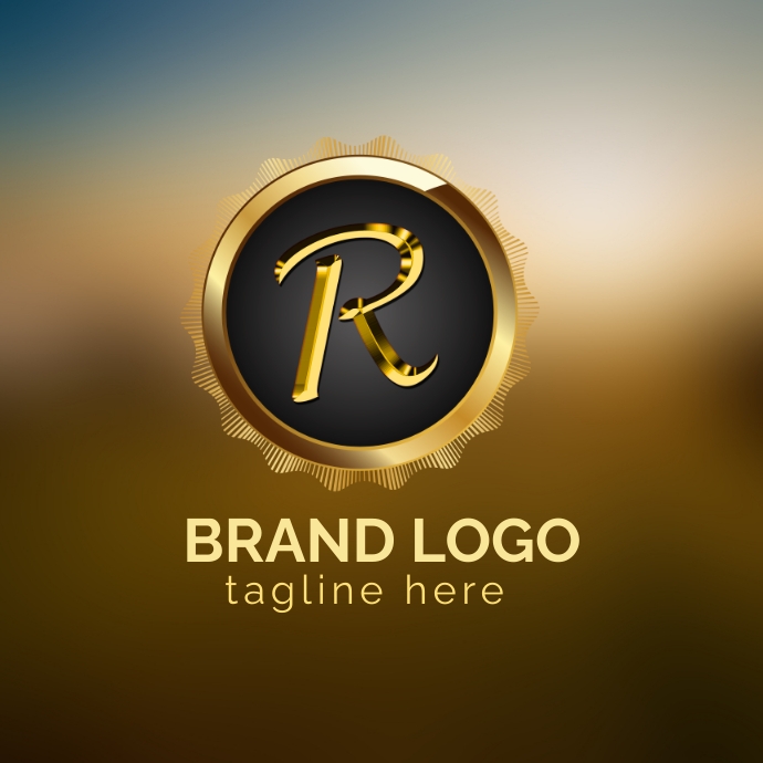 Copy of R BRAND LOGO | PosterMyWall
