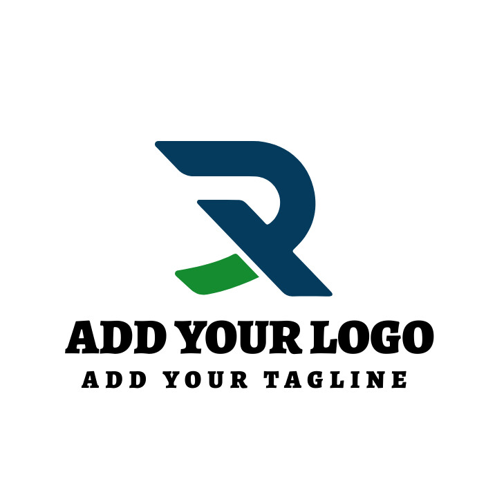 Plantilla de R /LETTER/MONOGRAM LOGO | PosterMyWall