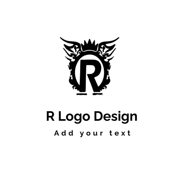 R logo Template | PosterMyWall
