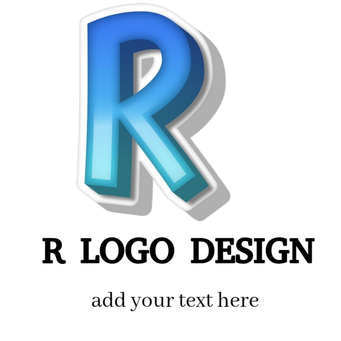 R LOGO DESIGN Template | PosterMyWall