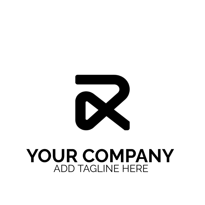 R Shape royalty-free images Template | PosterMyWall