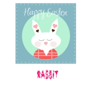Rabbit Template | PosterMyWall