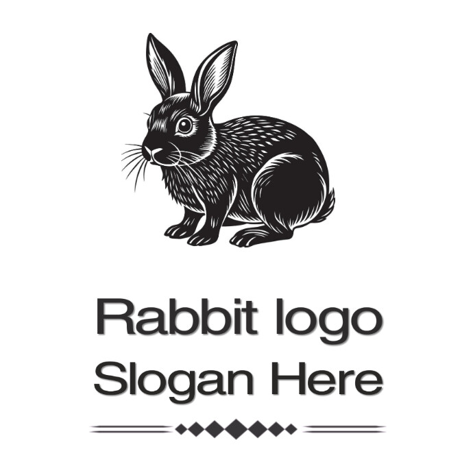 Rabbit logo Templat | PosterMyWall