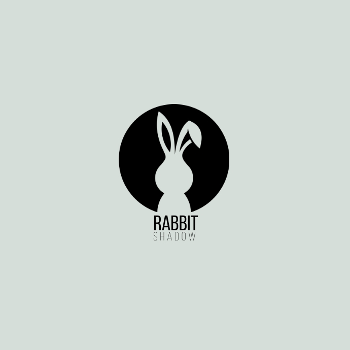 Rabbit Shadow! Template | PosterMyWall