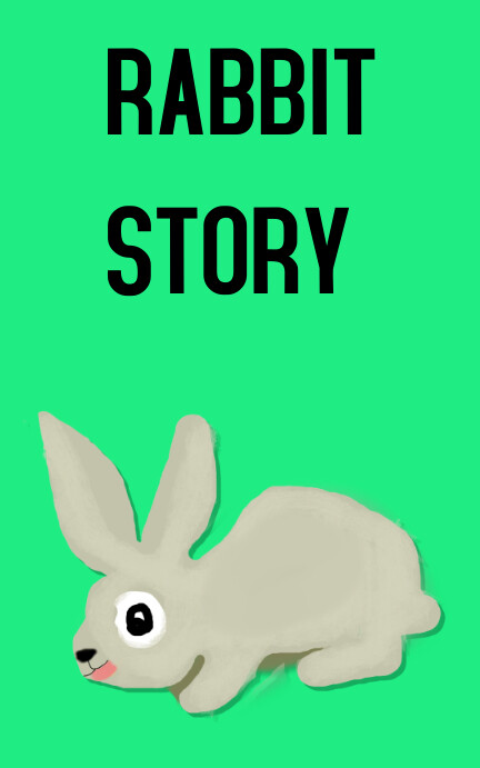 Rabbit story Kindle/Book Covers template