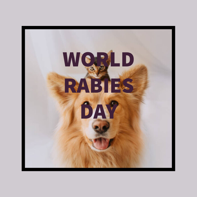 Rabies day Template | PosterMyWall
