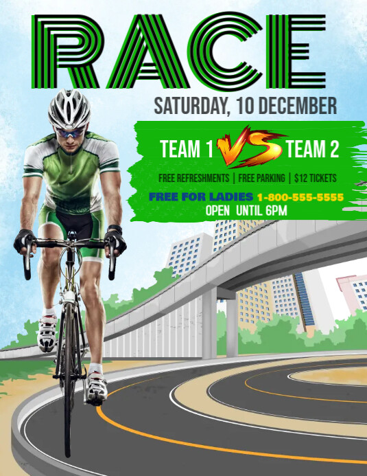 Race Template | PosterMyWall