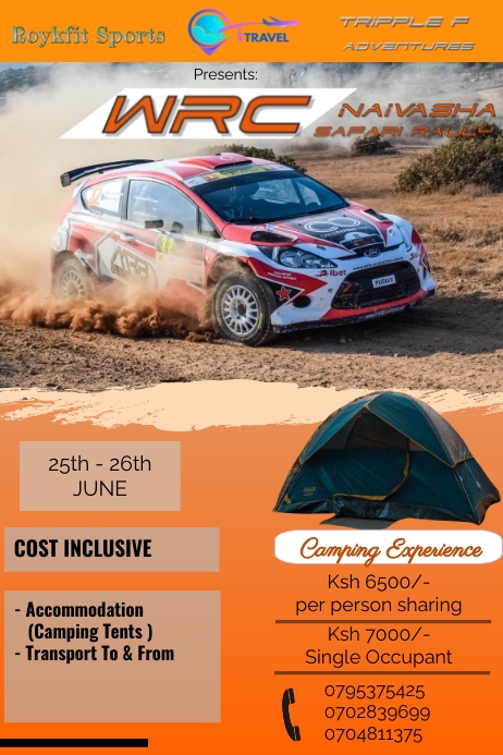 Race Rally Poster Template | PosterMyWall