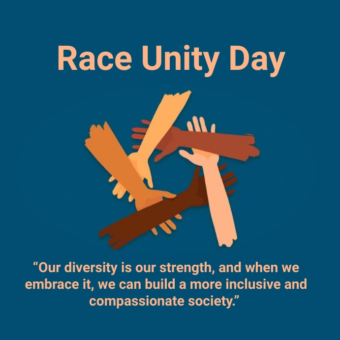 race unity day Template | PosterMyWall