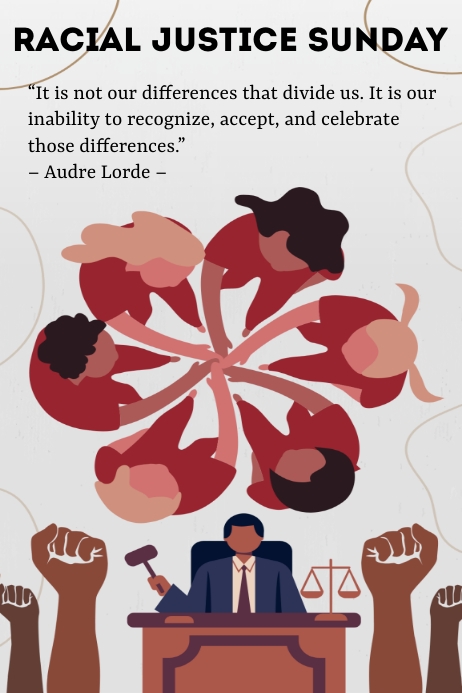 racial justice sunday Template | PosterMyWall