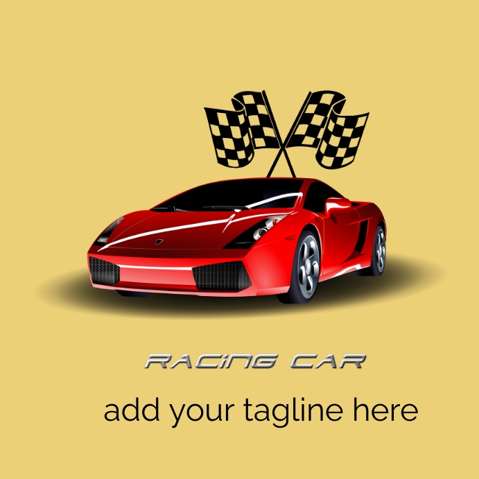 racing car Template | PosterMyWall