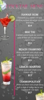 RACK COCKTAILMENU template
