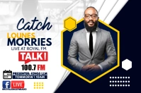 radio fm flyer Poster template