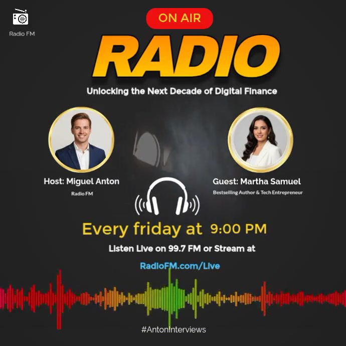 Radio interview ad Template | PosterMyWall