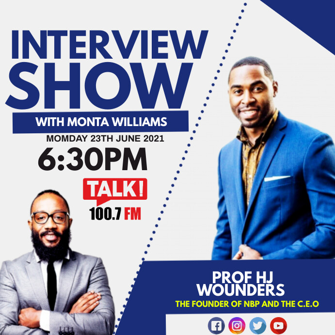 Copy of Radio interview | PosterMyWall