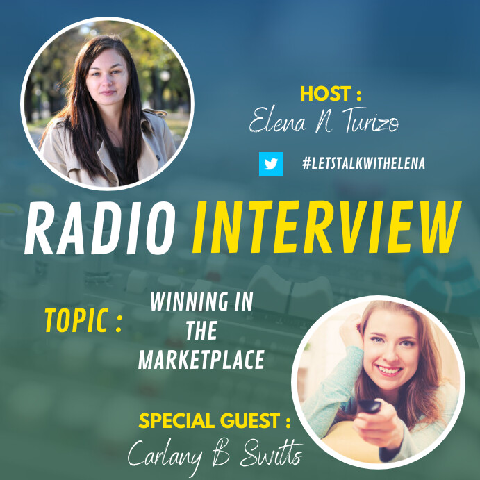 Copy of RADIO INTERVIEW FLYER | PosterMyWall