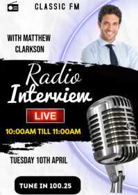 Interview Flyer Sample interview Template | PosterMyWall