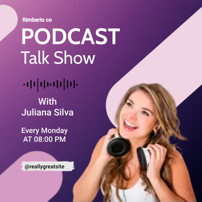Radio Interview Poster Template | PosterMyWall