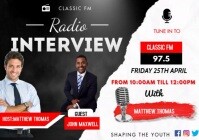 interview design Template | PosterMyWall