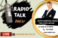 Morning Sa Radyo Program Poster radio poster Template | PosterMyWall