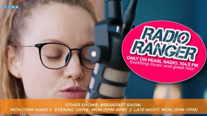 Morning Sa Radyo Program Poster Radio poster Template | PosterMyWall
