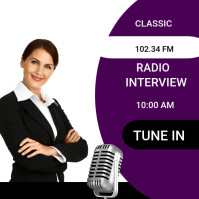 Morning Sa Radyo Program Poster Radio Program Poster Template | PosterMyWall