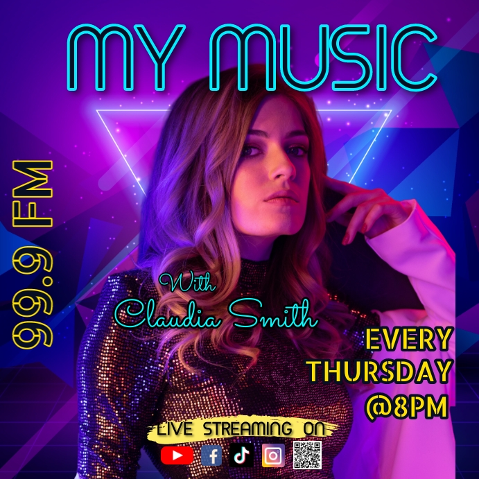 Copy Of Radio Show Instagram Poster PosterMyWall copy-of-radio-show-instagram-poster-postermywall