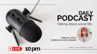 RADIO SHOW PODCAST Digital Display (16:9) template
