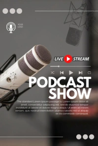 RADIO SHOW PODCAST Tumblr Graphic template